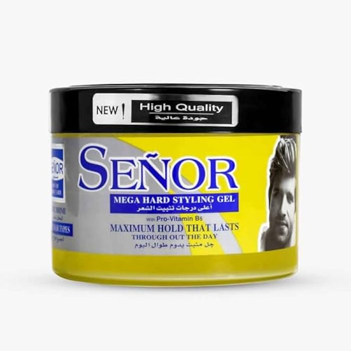 Senior All Day Hold Gel Yellow 250g - Image 2